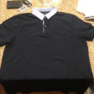 Massimo Duti Mens short sleeve polo shirt
